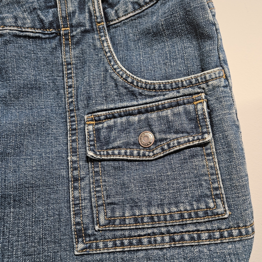 Old Navy Denim Blue Jeans Women's Size 20 Medium Wash Y2K Fall 2002 - Picture 5 of 14